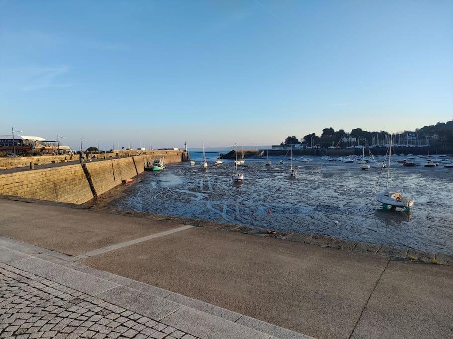 La Timonerie- Vue Mer/Plage/Port Saint-Quay-Portrieux Kültér fotó